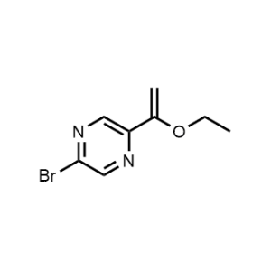 2-Bromo-5-(1-ethoxyvinyl)pyrazine|CS-1055012