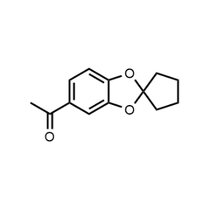1-(Spiro[benzo[d][1,3]dioxole-2,1'-cyclopentan]-5-yl)ethan-1-one|CS-1055094
