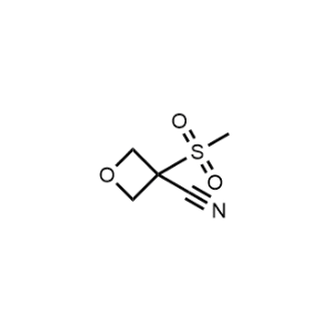 3-(Methylsulfonyl)oxetane-3-carbonitrile|CS-1055150
