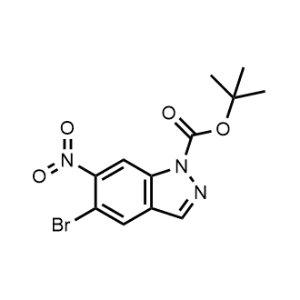 Tert-butyl 5-bromo-6-nitro-1H-indazole-1-carboxylate|CS-1055258
