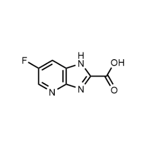 6-Fluoro-1H-imidazo[4,5-b]pyridine-2-carboxylic acid|CS-1055266