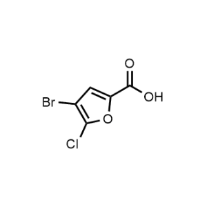 4-Bromo-5-chlorofuran-2-carboxylic acid|CS-1055296