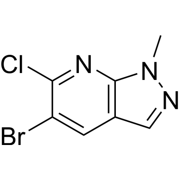 5-Bromo-6-chloro-1-methyl-1H-pyrazolo[3,4-b]pyridine|CS-1055356