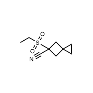 5-(Ethylsulfonyl)spiro[2.3]hexane-5-carbonitrile|CS-1055366