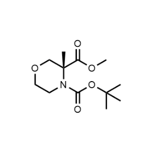 4-(Tert-butyl) 3-methyl (R)-3-methylmorpholine-3,4-dicarboxylate|CS-1055439