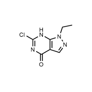 6-Chloro-1-ethyl-1,7-dihydro-4H-pyrazolo[3,4-d]pyrimidin-4-one|CS-1055517