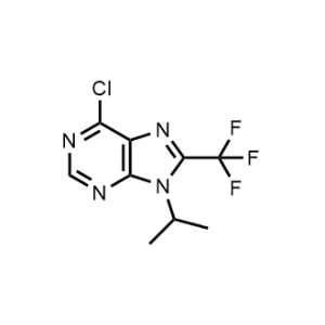 6-Chloro-9-isopropyl-8-(trifluoromethyl)-9H-purine|CS-1055526