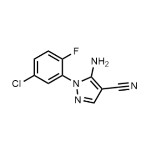5-Amino-1-(5-chloro-2-fluorophenyl)-1H-pyrazole-4-carbonitrile|CS-1055579