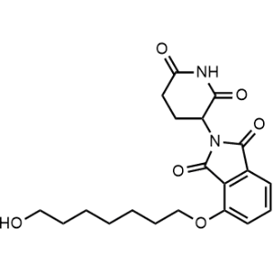 2-(2,6-Dioxopiperidin-3-yl)-4-((7-hydroxyheptyl)oxy)isoindoline-1,3-dione|CS-1055629