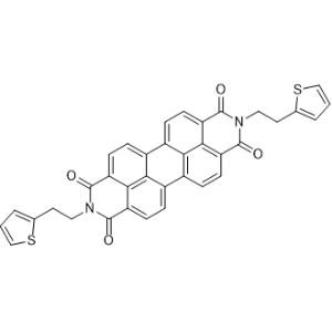 2,9-Bis(2-(thiophen-2-yl)ethyl)anthra[2,1,9-def:6,5,10-d'E'f']diisoquinoline-1,3,8,10(2H,9H)-tetraone|CS-1055975