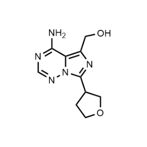 (4-Amino-7-(tetrahydrofuran-3-yl)imidazo[5,1-f][1,2,4]triazin-5-yl)methanol|CS-1056024
