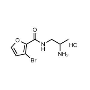 N-(2-Aminopropyl)-3-bromofuran-2-carboxamide hydrochloride|CS-1056034