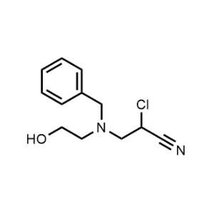 3-(Benzyl(2-hydroxyethyl)amino)-2-chloropropanenitrile|CS-1056153