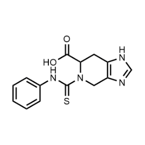 5-(Phenylcarbamothioyl)-4,5,6,7-tetrahydro-1H-imidazo[4,5-c]pyridine-6-carboxylic acid|CS-1056281