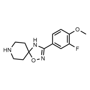 3-(3-Fluoro-4-methoxyphenyl)-1-oxa-2,4,8-triazaspiro[4.5]dec-2-ene|CS-1056344