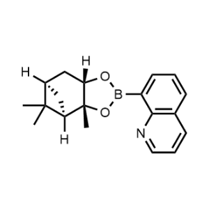 8-((3aR,4R,6R,7aS)-3a,5,5-trimethylhexahydro-4,6-methanobenzo[d][1,3,2]dioxaborol-2-yl)quinoline|CS-1056463