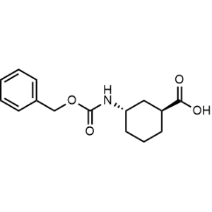 (1S,3S)-3-(((Benzyloxy)carbonyl)amino)cyclohexane-1-carboxylic acid|CS-1056515