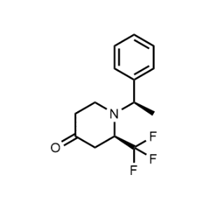 (R)-1-((R)-1-Phenylethyl)-2-(trifluoromethyl)piperidin-4-one|CS-1056521