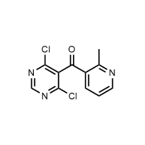 (4,6-Dichloropyrimidin-5-yl)(2-methylpyridin-3-yl)methanone|CS-1056531