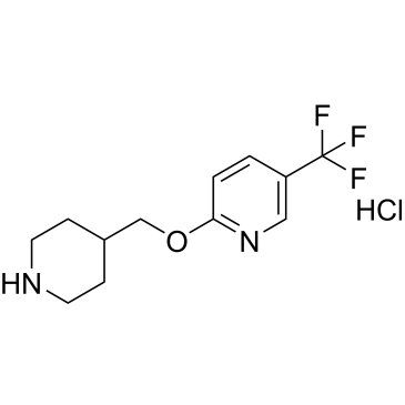 2-(Piperidin-4-ylmethoxy)-5-(trifluoromethyl)pyridine hydrochloride|CS-1056617