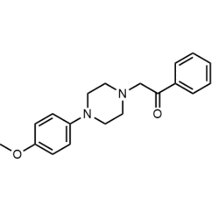 2-(4-(4-Methoxyphenyl)piperazin-1-yl)-1-phenylethan-1-one|CS-1056659