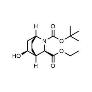 2-(Tert-butyl) 3-ethyl (1R,3R,4R,5S)-5-hydroxy-2-azabicyclo[2.2.2]octane-2,3-dicarboxylate|CS-1056721