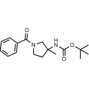 Tert-butyl (1-benzoyl-3-methylpyrrolidin-3-yl)carbamate|CS-1056778