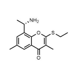 (S)-8-(1-Aminoethyl)-2-(ethylthio)-3,6-dimethyl-4H-chromen-4-one|CS-1056838