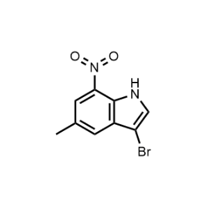 3-Bromo-5-methyl-7-nitro-1H-indole|CS-1056860