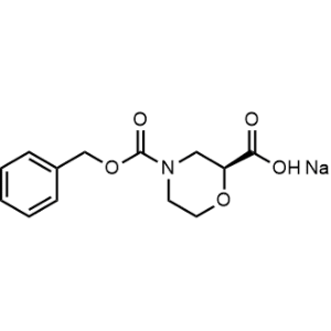 (S)-4-((Benzyloxy)carbonyl)morpholine-2-carboxylic acid, sodium salt|CS-1056896
