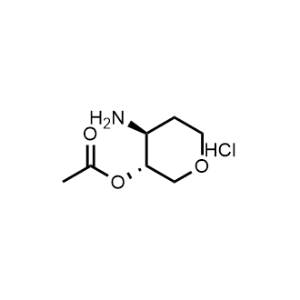 (3R,4S)-4-Aminotetrahydro-2H-pyran-3-yl acetate hydrochloride|CS-1056992