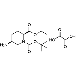 1-(Tert-butyl) 2-ethyl (2S,5S)-5-aminopiperidine-1,2-dicarboxylate oxalate|CS-1057072