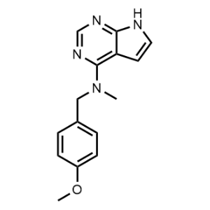 N-(4-Methoxybenzyl)-N-methyl-7H-pyrrolo[2,3-d]pyrimidin-4-amine|CS-1057182