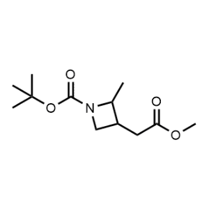 Tert-butyl 3-(2-methoxy-2-oxoethyl)-2-methylazetidine-1-carboxylate|CS-1057211