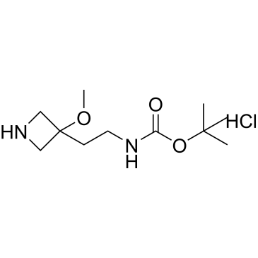 Tert-butyl (2-(3-methoxyazetidin-3-yl)ethyl)carbamate hydrochloride|CS-1057257