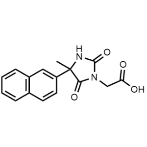 2-(4-Methyl-4-(naphthalen-2-yl)-2,5-dioxoimidazolidin-1-yl)acetic acid|CS-1057579