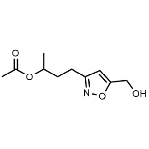 4-(5-(Hydroxymethyl)isoxazol-3-yl)butan-2-yl acetate|CS-1057754