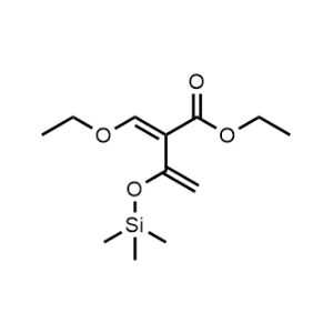 Ethyl 2-(ethoxymethylene)-3-((trimethylsilyl)oxy)but-3-enoate|CS-1057776