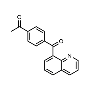 1-(4-(Quinoline-8-carbonyl)phenyl)ethan-1-one|CS-1057790