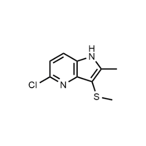 5-Chloro-2-methyl-3-(methylthio)-1H-pyrrolo[3,2-b]pyridine|CS-1057863