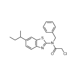 N-Benzyl-N-(6-(sec-butyl)benzo[d]thiazol-2-yl)-2-chloroacetamide|CS-1057985