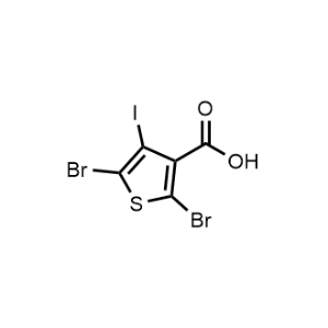 2,5-Dibromo-4-iodothiophene-3-carboxylic acid|CS-1058049