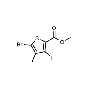 Methyl 5-bromo-3-iodo-4-methylthiophene-2-carboxylate|CS-1058053