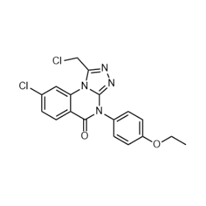 8-Chloro-1-(chloromethyl)-4-(4-ethoxyphenyl)-[1,2,4]triazolo[4,3-a]quinazolin-5(4H)-one|CS-1058066