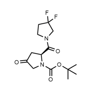 Tert-butyl (S)-2-(3,3-difluoropyrrolidine-1-carbonyl)-4-oxopyrrolidine-1-carboxylate|CS-1058091
