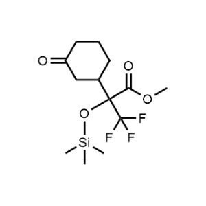 Methyl 3,3,3-trifluoro-2-(3-oxocyclohexyl)-2-((trimethylsilyl)oxy)propanoate|CS-1058107