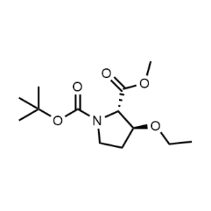 1-(Tert-butyl) 2-methyl (2S,3S)-3-ethoxypyrrolidine-1,2-dicarboxylate|CS-1058189