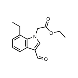 Ethyl 2-(7-ethyl-3-formyl-1H-indol-1-yl)acetate|CS-1058238