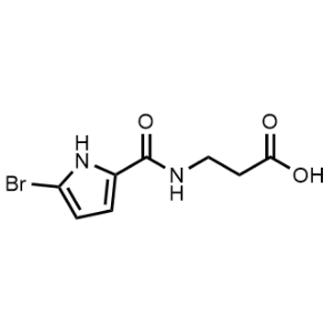 3-(5-Bromo-1H-pyrrole-2-carboxamido)propanoic acid|CS-1058271