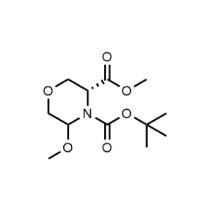 4-(Tert-butyl) 3-methyl (3R)-5-methoxymorpholine-3,4-dicarboxylate|CS-1058280